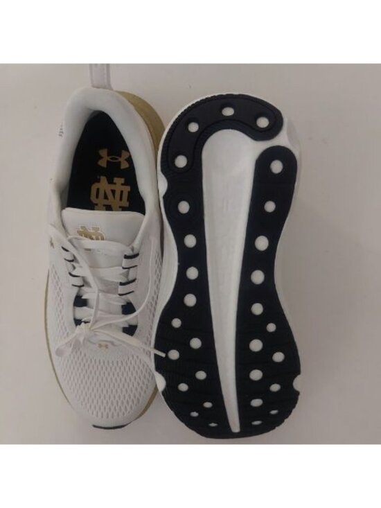 Under Armour Infinite Elite 2 Sneakers Notre Dame Fighting Irish Mens 11 White